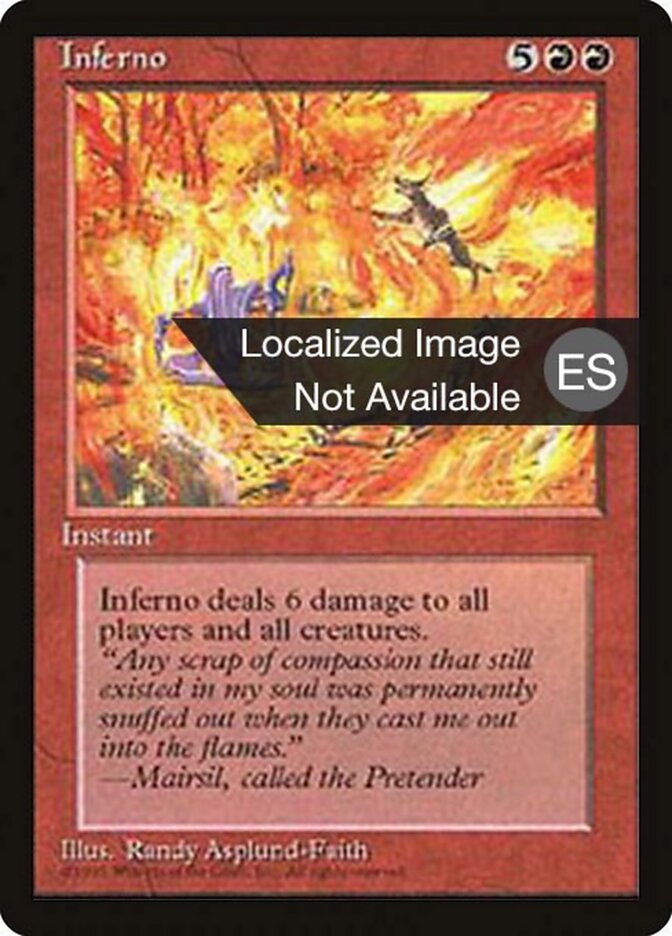 Inferno - Magic: The Gathering - MoxLand