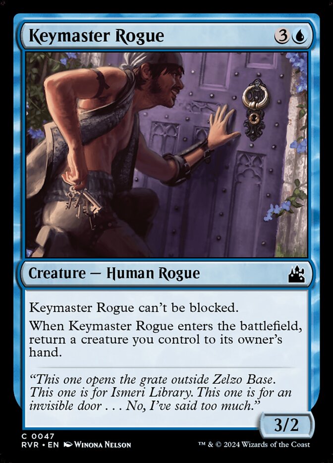 Ladino Mestre das Chaves / Keymaster Rogue - Magic: The Gathering - MoxLand