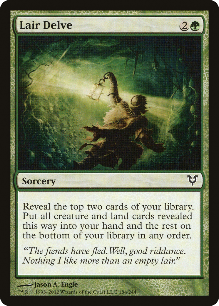 Perscrutação do Covil / Lair Delve - Magic: The Gathering - MoxLand