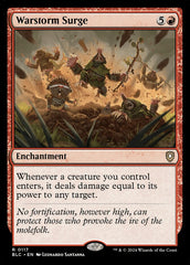 Surto da Tempestade Bélica / Warstorm Surge - Magic: The Gathering - MoxLand