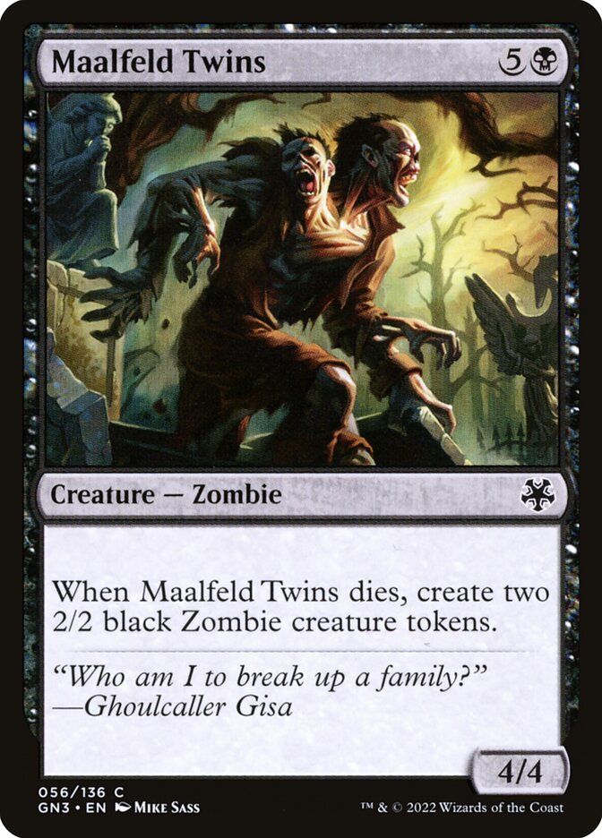 Gêmeos Maalfeld / Maalfeld Twins - Magic: The Gathering - MoxLand