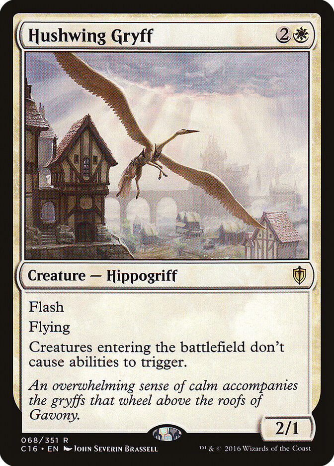 Grifino das Asas Serenas / Hushwing Gryff - Magic: The Gathering - MoxLand