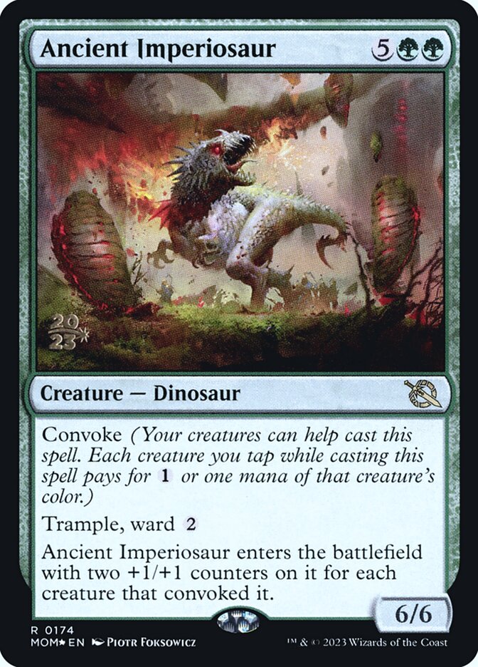 Imperiossauro Antigo / Ancient Imperiosaur - Magic: The Gathering - MoxLand