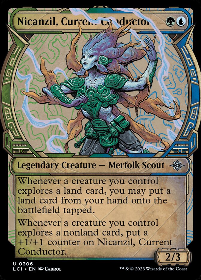 Nicanzil, Condutora da Corrente / Nicanzil, Current Conductor - Magic: The Gathering - MoxLand