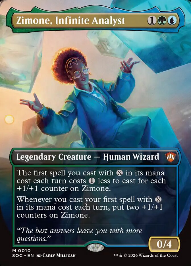 Zimone, Infinite Analyst - Magic: The Gathering - MoxLand