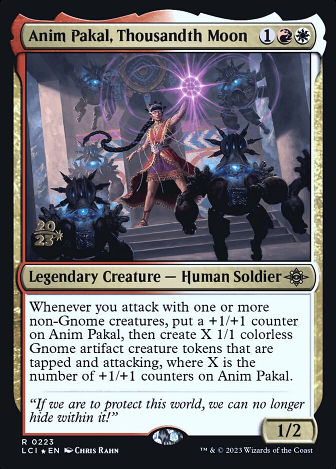 Anim Pakal, Milésima Lua / Anim Pakal, Thousandth Moon - Magic: The Gathering - MoxLand