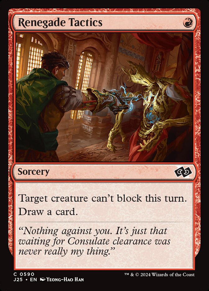 Tática dos Renegados / Renegade Tactics - Magic: The Gathering - MoxLand