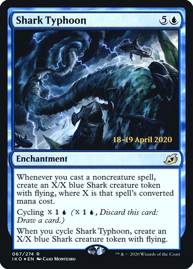 Tufão de Tubarões / Shark Typhoon - Magic: The Gathering - MoxLand