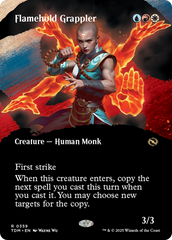 Lutadora Guarda-chama / Flamehold Grappler - Magic: The Gathering - MoxLand