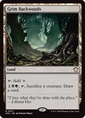 Mata Sinistra / Grim Backwoods - Magic: The Gathering - MoxLand
