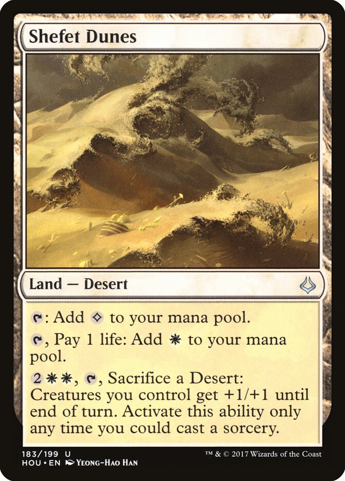 Dunas do Shefet / Shefet Dunes - Magic: The Gathering - MoxLand
