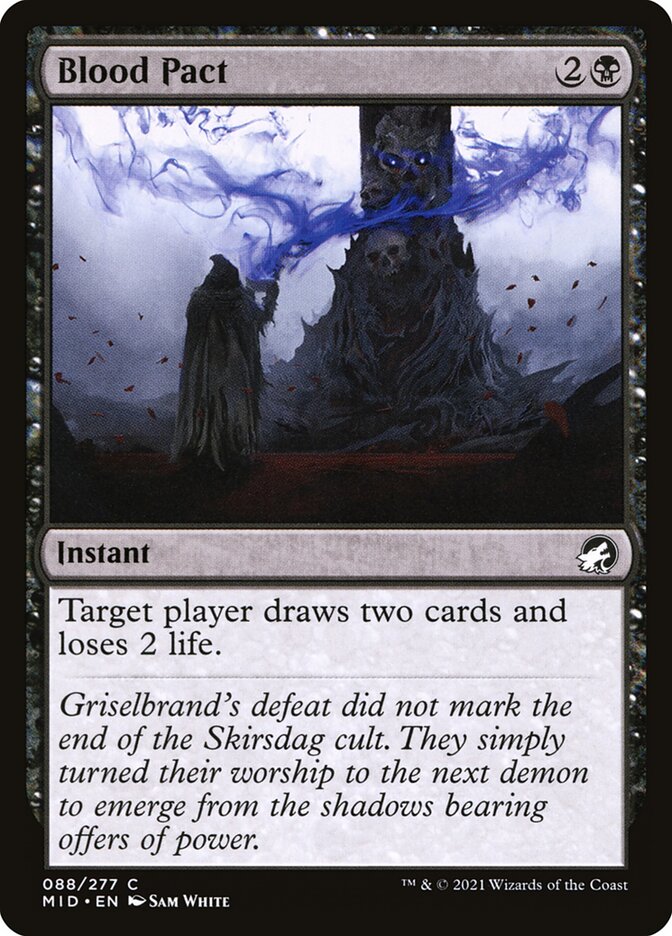 Pacto Sanguíneo / Blood Pact - Magic: The Gathering - MoxLand