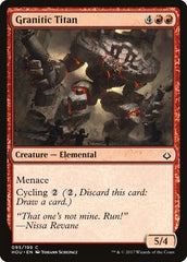 Titã Granítico / Granitic Titan - Magic: The Gathering - MoxLand