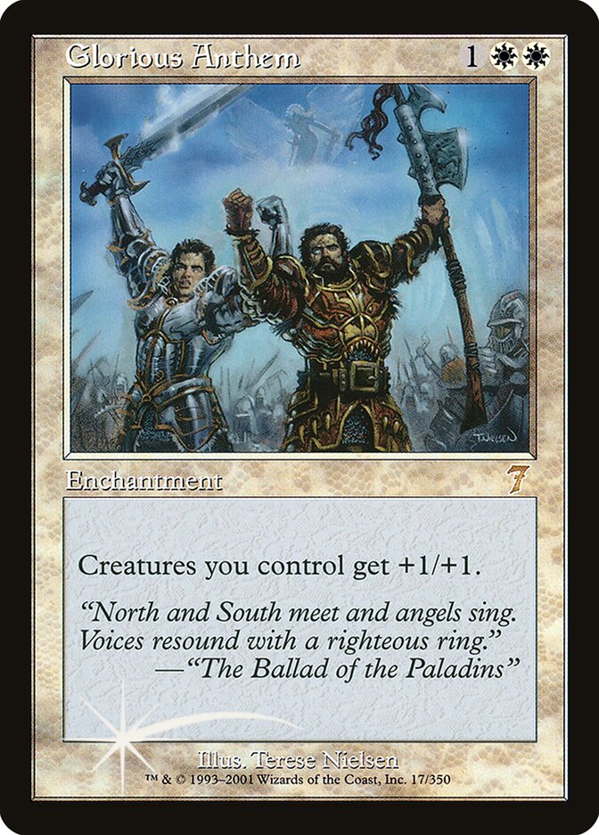 Antífona Gloriosa / Glorious Anthem - Magic: The Gathering - MoxLand