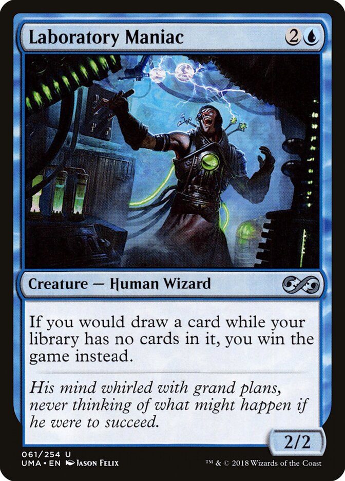 Maníaco do Laboratório / Laboratory Maniac - Magic: The Gathering - MoxLand