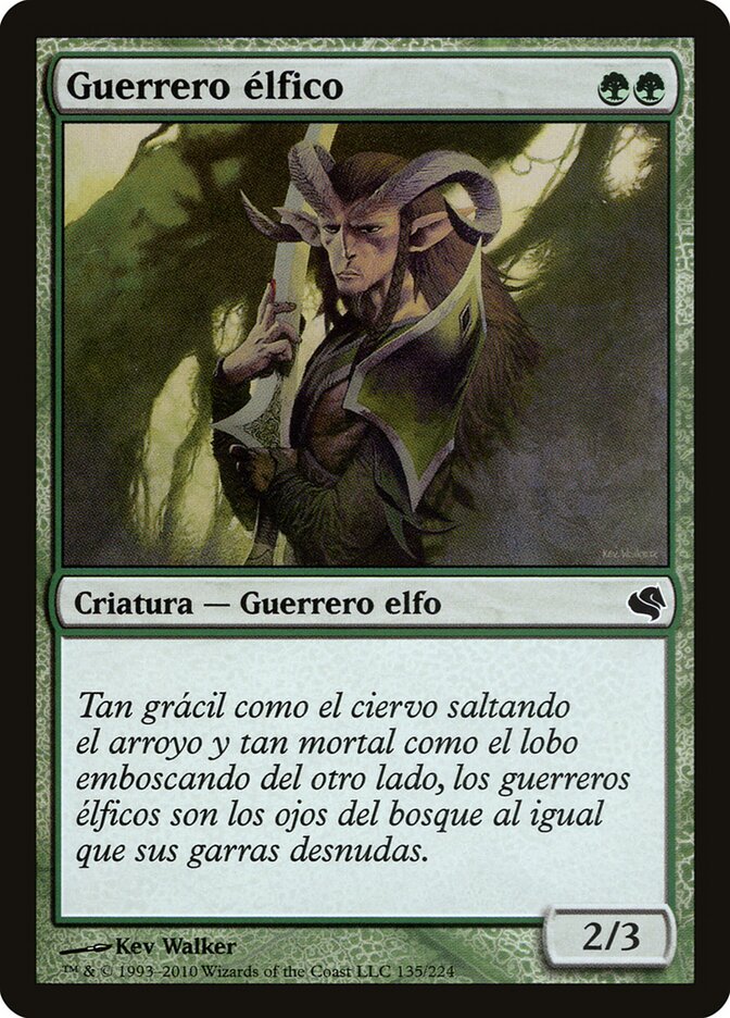 Guerreiro Élfico / Elvish Warrior - Magic: The Gathering - MoxLand