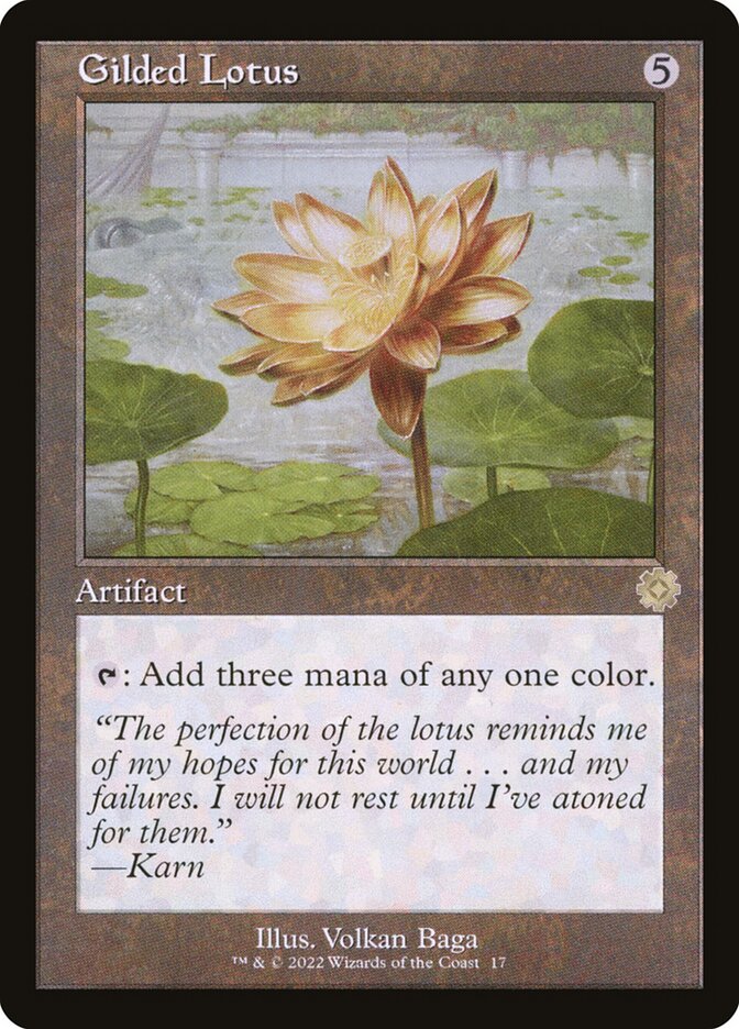 Lótus Engalanada / Gilded Lotus - Magic: The Gathering - MoxLand