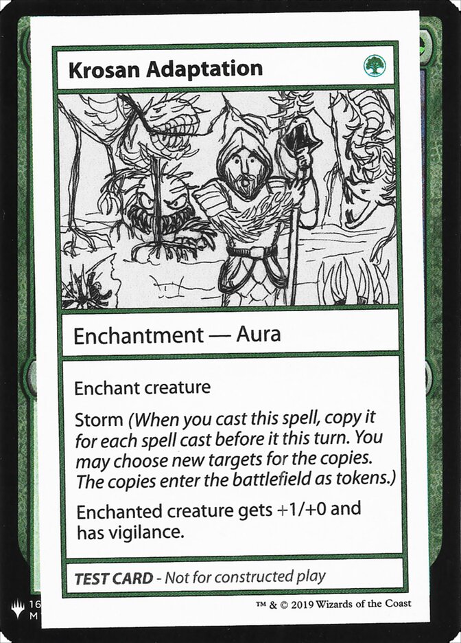 Krosan Adaptation - Magic: The Gathering - MoxLand