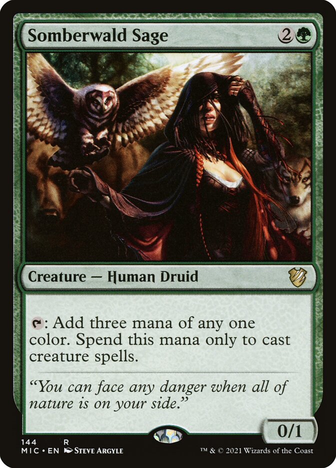 Sábia de Somberwald / Somberwald Sage - Magic: The Gathering - MoxLand