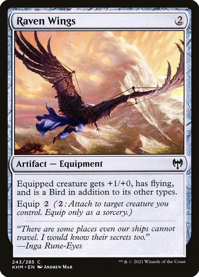 Asas de Corvo / Raven Wings - Magic: The Gathering - MoxLand