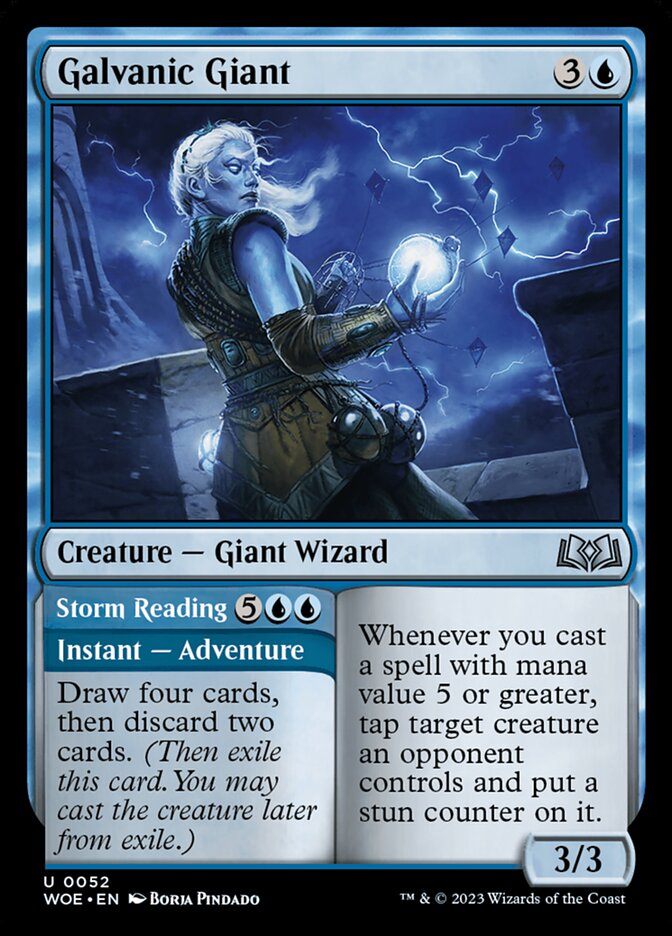 Gigante Galvânica / Galvanic Giant - Magic: The Gathering - MoxLand