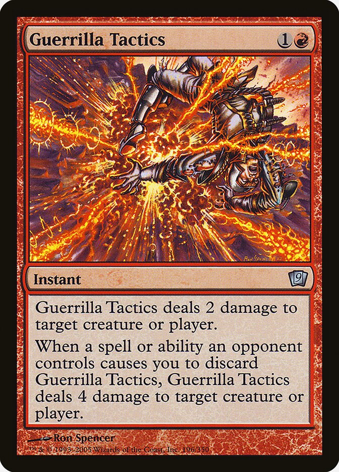 Táticas de Guerrilha / Guerrilla Tactics - Magic: The Gathering - MoxLand