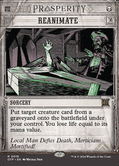 Reanimar / Reanimate - Magic: The Gathering - MoxLand