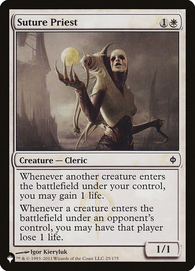 Sacerdote da Sutura / Suture Priest - Magic: The Gathering - MoxLand