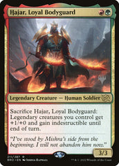 Hajar, Guarda-costas Leal / Hajar, Loyal Bodyguard - Magic: The Gathering - MoxLand