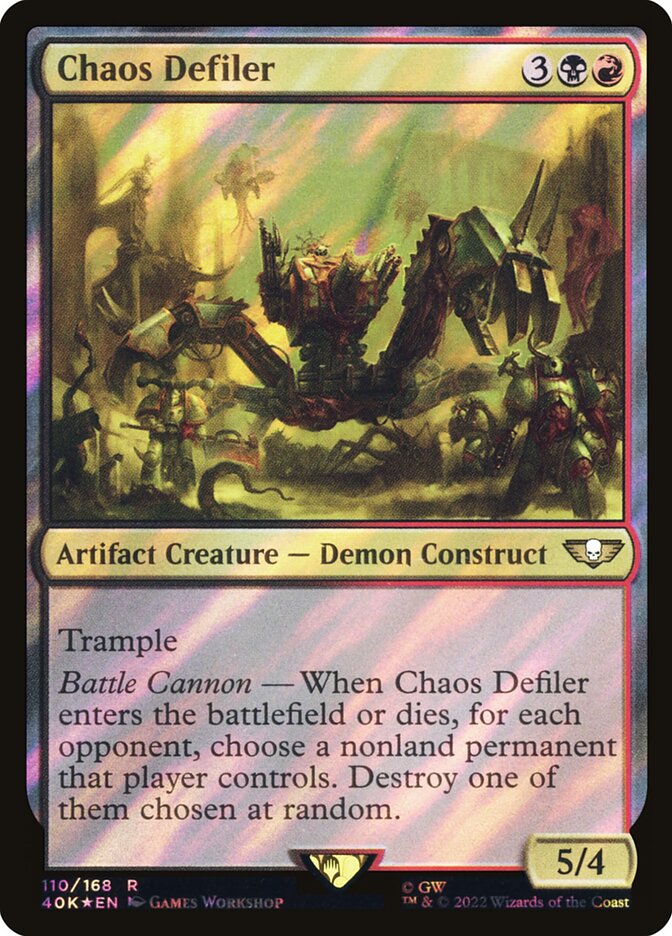 Defiler do Caos / Chaos Defiler - Magic: The Gathering - MoxLand