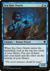 Oráculo do Portão Marinho / Sea Gate Oracle - Magic: The Gathering - MoxLand
