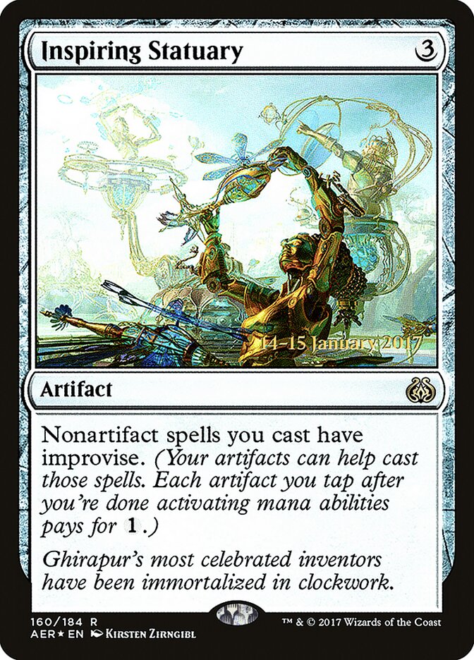 Estatuária Inspiradora / Inspiring Statuary - Magic: The Gathering - MoxLand