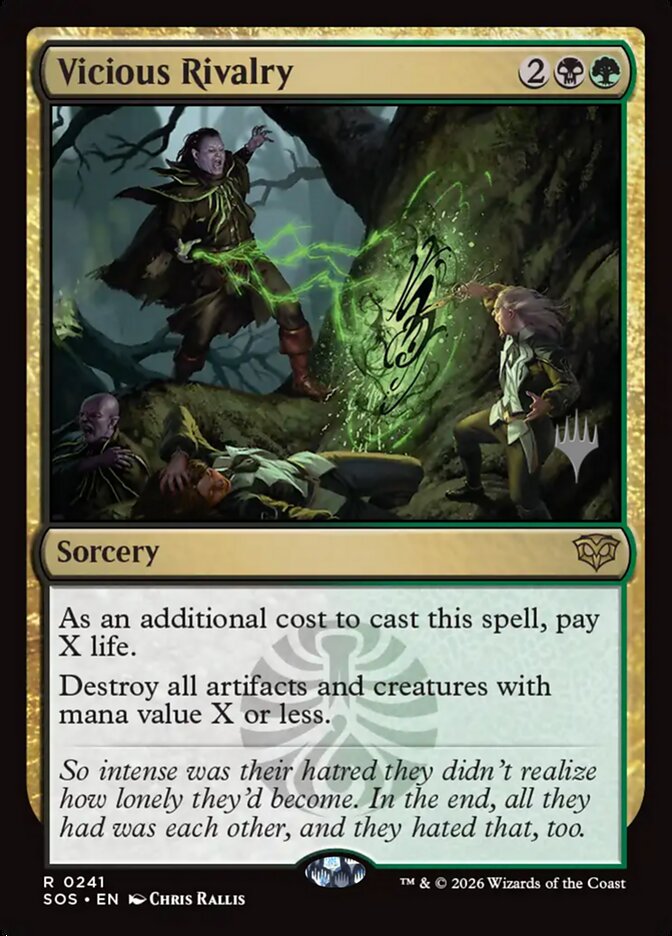 Vicious Rivalry - Magic: The Gathering - MoxLand