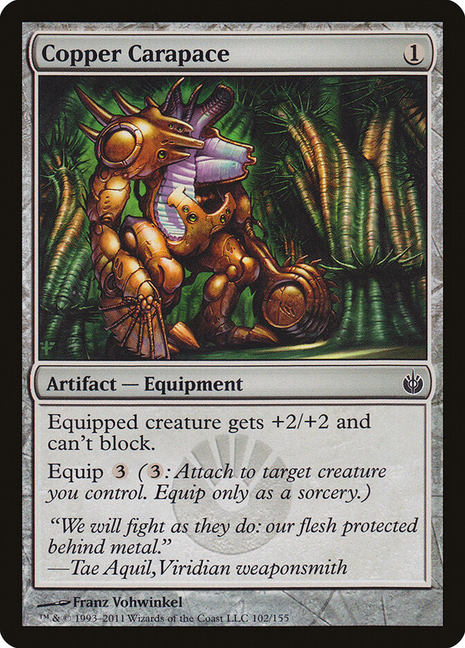 Carapaça de Cobre / Copper Carapace - Magic: The Gathering - MoxLand