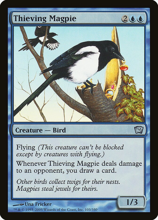 Gralha Larápia / Thieving Magpie - Magic: The Gathering - MoxLand