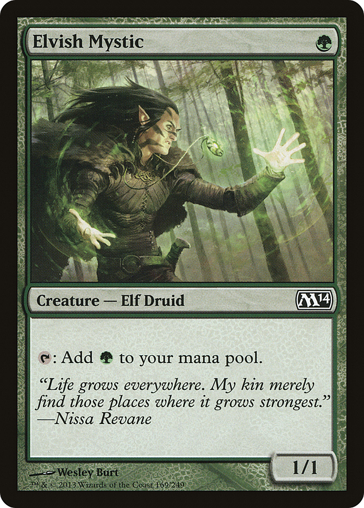 Místico Élfico / Elvish Mystic - Magic: The Gathering - MoxLand