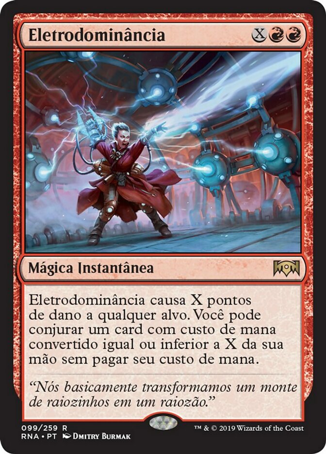 Eletrodominância / Electrodominance - Magic: The Gathering - MoxLand