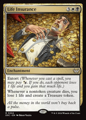 Seguro de Vida / Life Insurance - Magic: The Gathering - MoxLand