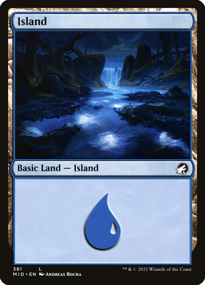 Ilha / Island - Magic: The Gathering - MoxLand