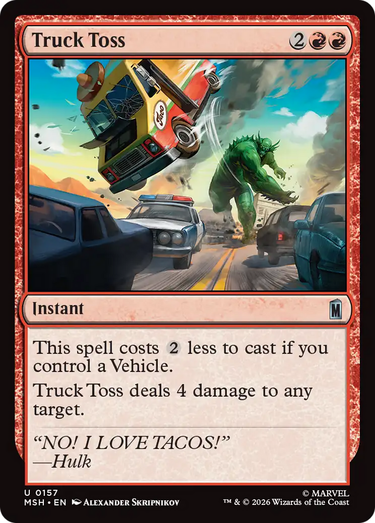 Truck Toss - Magic: The Gathering - MoxLand