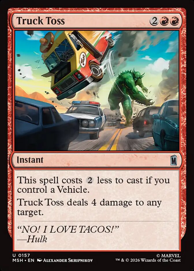 Truck Toss - Magic: The Gathering - MoxLand