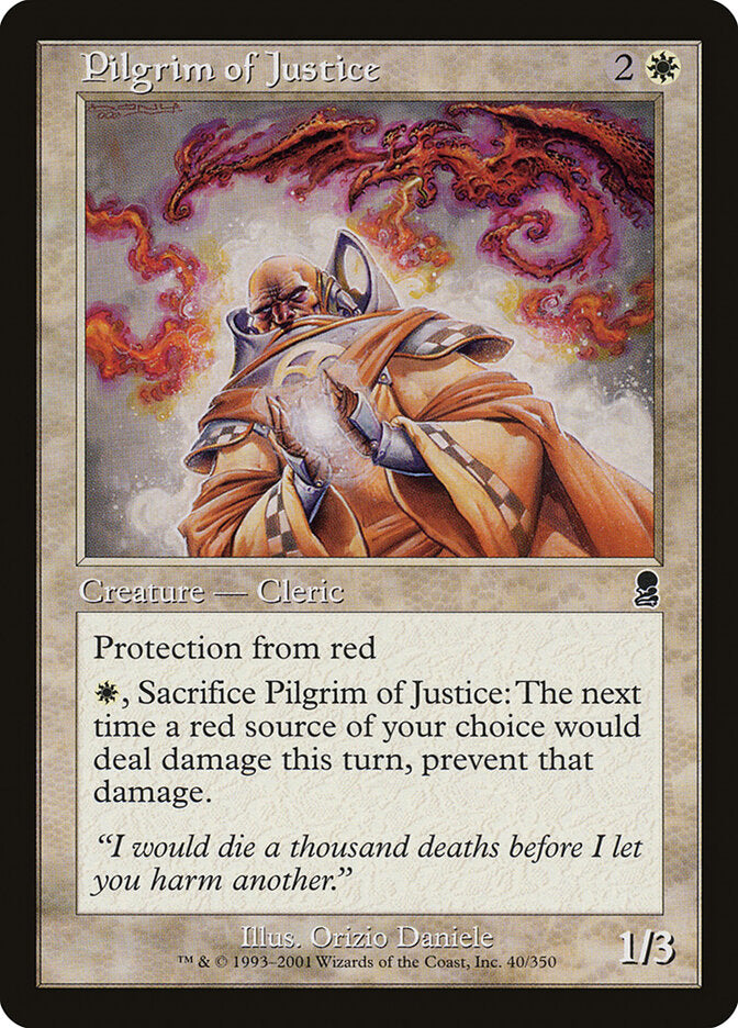 Peregrino da Justiça / Pilgrim of Justice - Magic: The Gathering - MoxLand