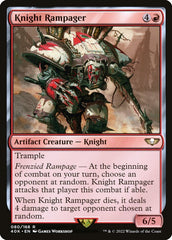 Knight Rampager - Magic: The Gathering - MoxLand
