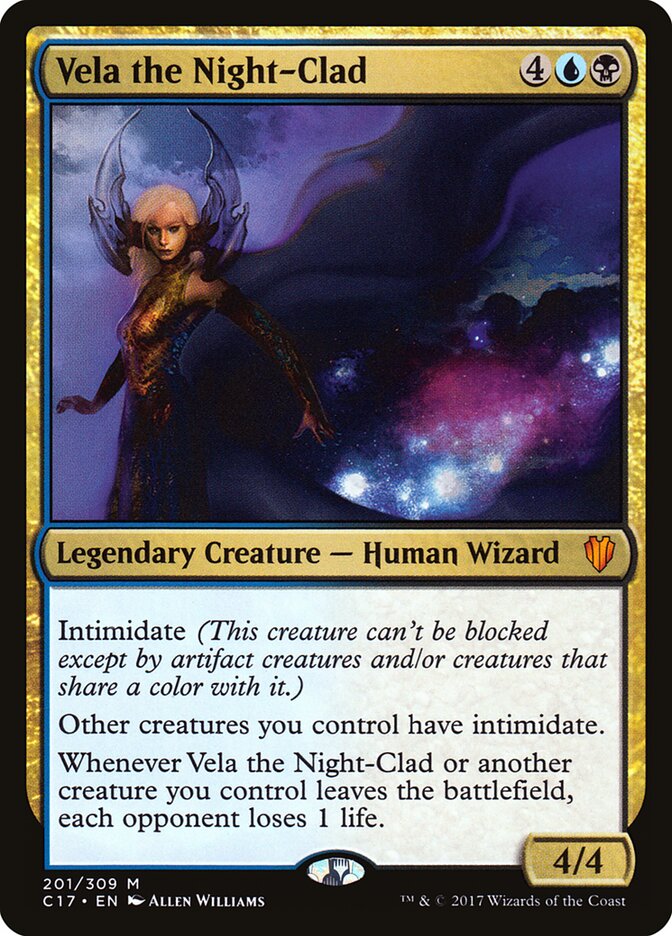 Vela, Manto da Noite / Vela the Night-Clad - Magic: The Gathering - MoxLand