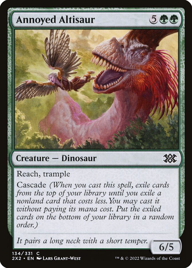 Altissauro Irritado / Annoyed Altisaur - Magic: The Gathering - MoxLand