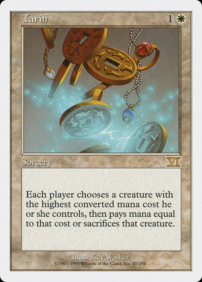 Tarifa / Tariff - Magic: The Gathering - MoxLand