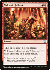 Chuva Vulcânica / Volcanic Fallout - Magic: The Gathering - MoxLand