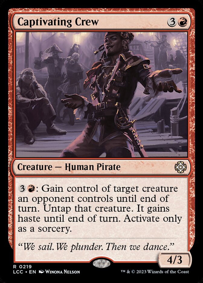 Tripulação Cativante / Captivating Crew - Magic: The Gathering - MoxLand