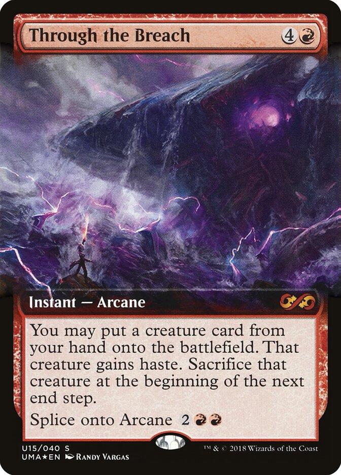 Atrvés da Brecha / Through the Breach - Magic: The Gathering - MoxLand