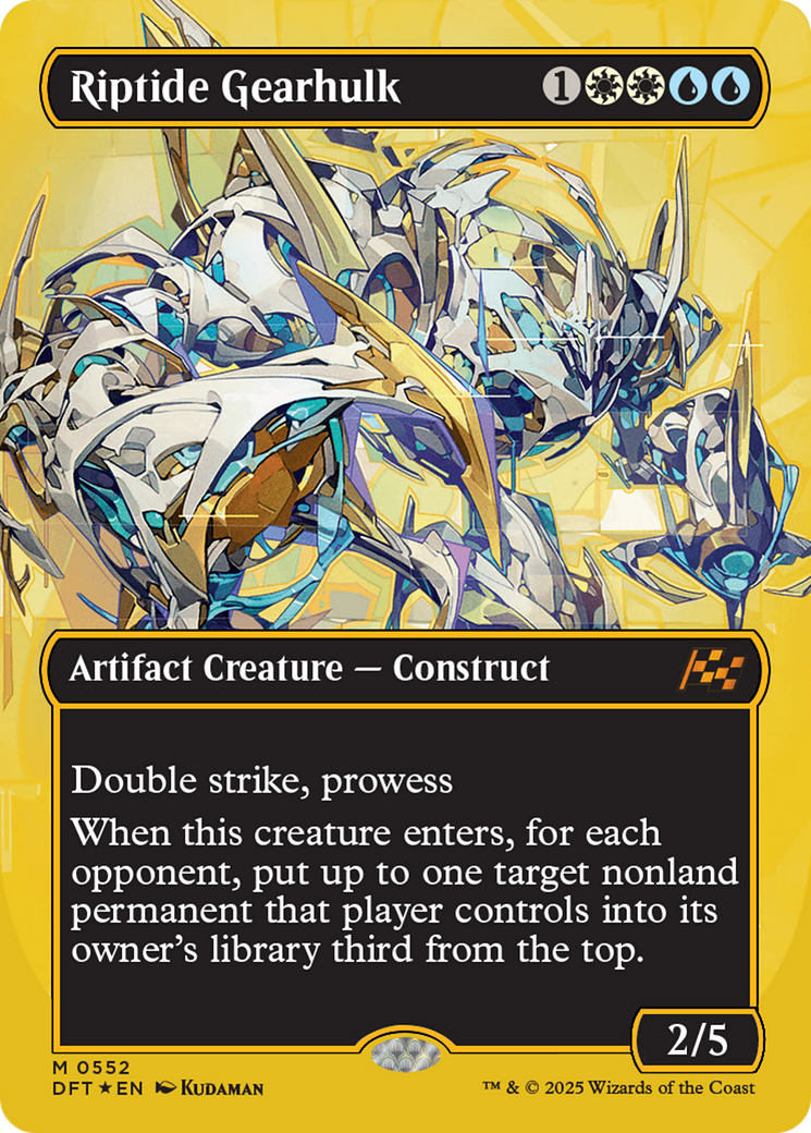 Mecanotitã da Maré / Riptide Gearhulk - Magic: The Gathering - MoxLand